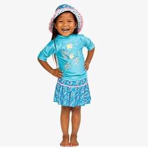 NWT UV Skinz Kids 3pc Sunwear Set